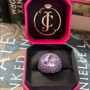 Elegant Purple Gemstone Ring